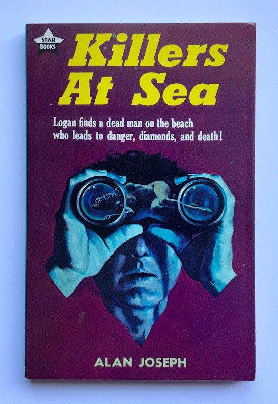 KILLERS AT SEA Australian pulp fiction crime paperback book