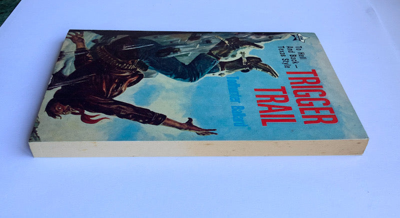 TRIGGER TRAIL Australian Western pulp fiction paperback book