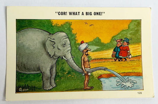 Vintage Comical Comic Series Postcard