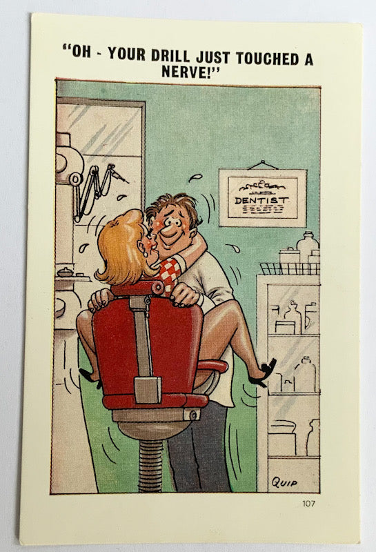Vintage Comical Comic Series Postcard