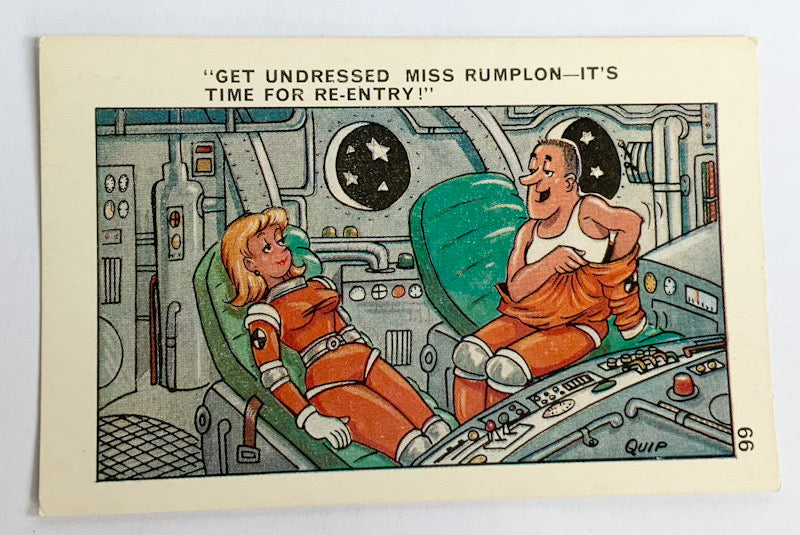 Vintage Comical Comic Series Postcard