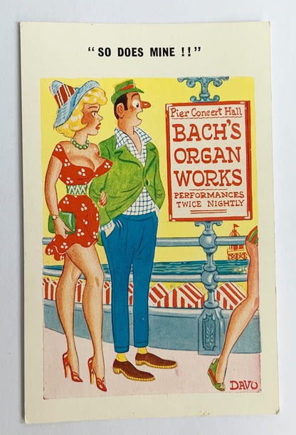 Vintage Comical Comic Series Postcard