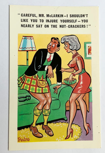 Vintage Comical Comic Series Postcard