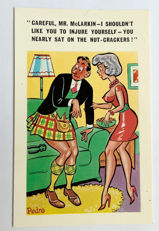 Vintage Comical Comic Series Postcard