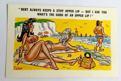 Vintage Comical Comic Series Postcard