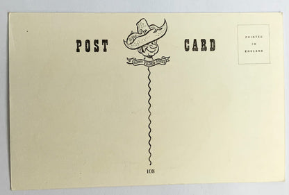 Vintage Comical Comic Series Postcard