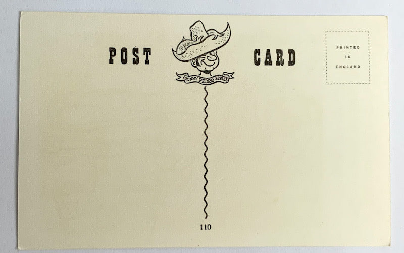 Vintage Comical Comic Series Postcard