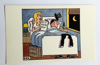 Vintage Comical Comic Series Postcard