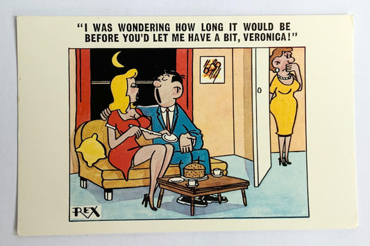 Vintage Comical Comic Series Postcard
