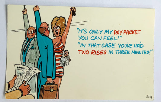 Vintage Comical Comic Series Postcard