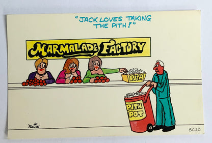 Vintage Comical Comic Series Postcard