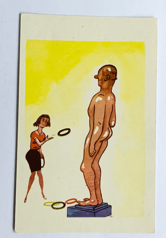 Vintage Comical Comic Series Postcard