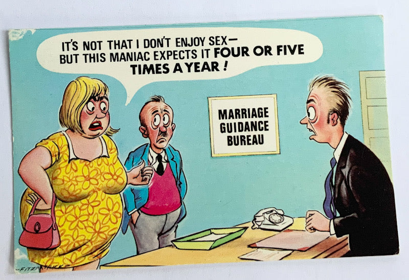 Vintage Comical Comic Series Postcard