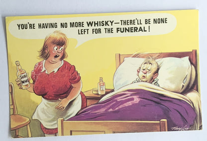 Vintage Comical Comic Series Postcard