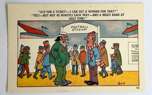 Vintage Comical Comic Series Postcard