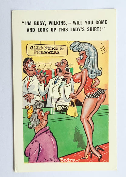 Vintage Comical Comic Series Postcard