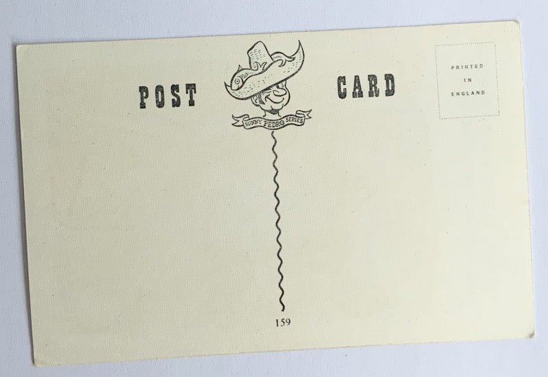 Vintage Comical Comic Series Postcard