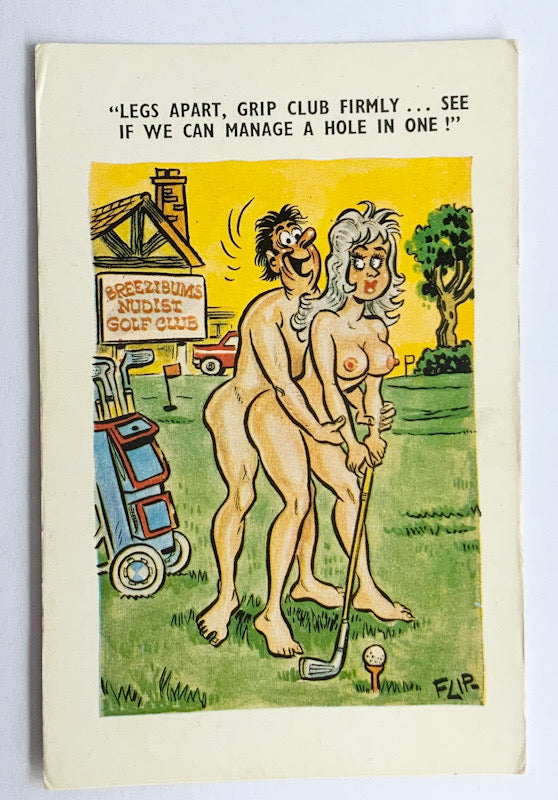 Vintage Comical Comic Series Postcard