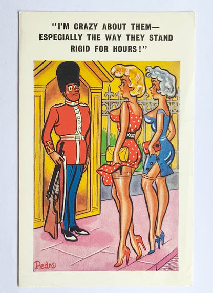 Vintage Comical Comic Series Postcard