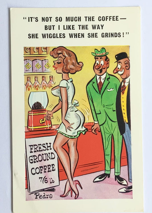 Vintage Comical Comic Series Postcard