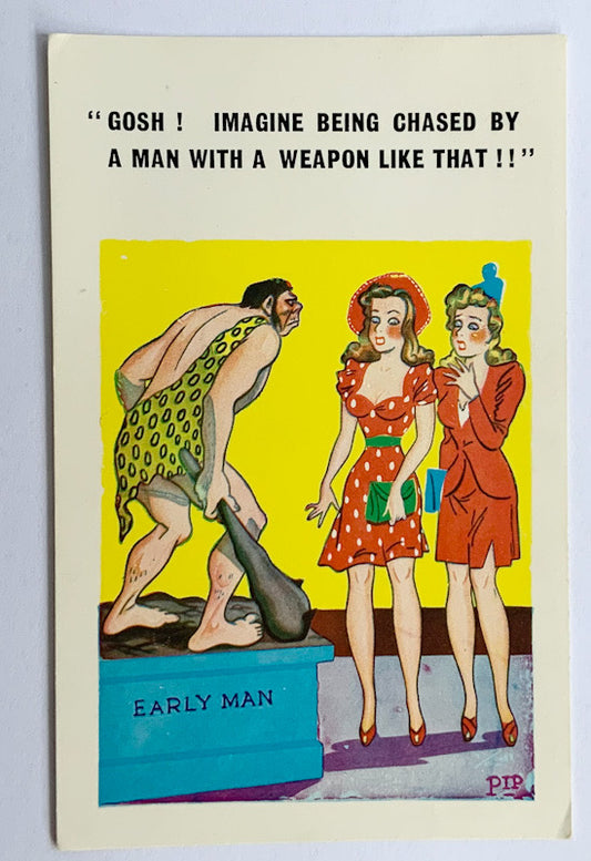 Vintage Comical Comic Series Postcard