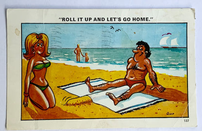 Vintage Comical Comic Series Postcard