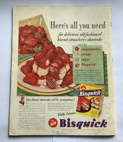 Large United States Saturday Evening Post magazine dating from 1941