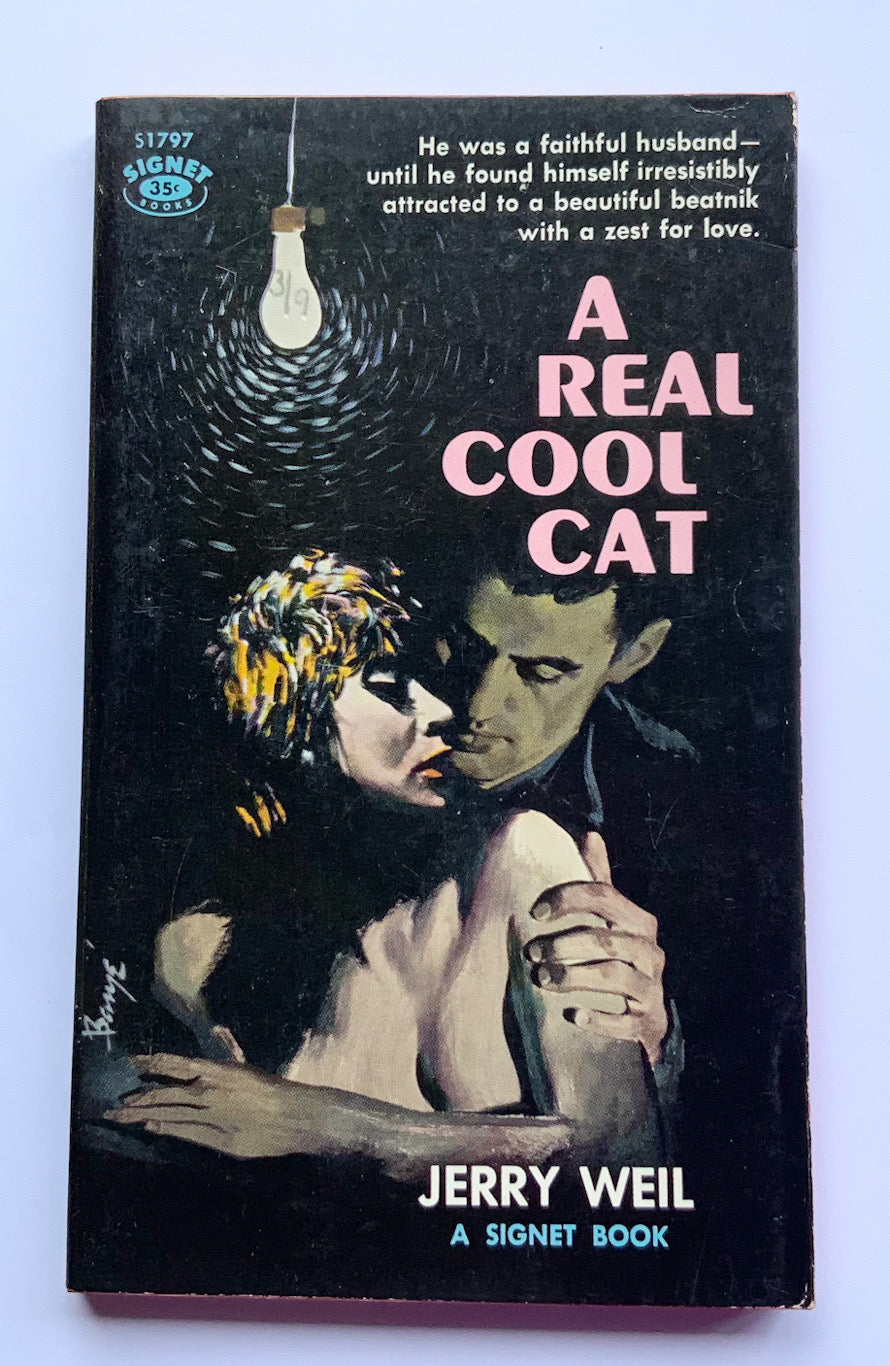 A REAL COOL CAT by Jerry Weil US crime book 1960