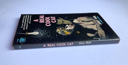 A REAL COOL CAT by Jerry Weil US crime book 1960