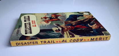 DISASTER TRAIL British Western pulp fiction book 1954