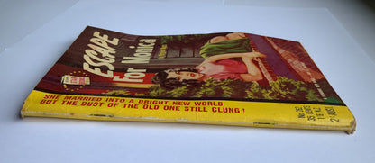 ESCAPE FOR MONICA Australian pulp fiction book by Virginia Meyers 1954