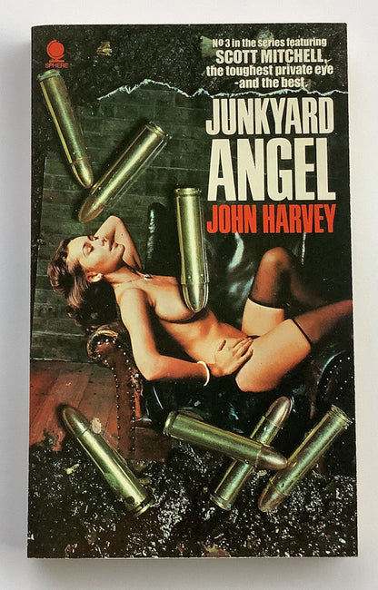 JUNKYARD ANGEL crime pulp fiction book by John Harvey 1977