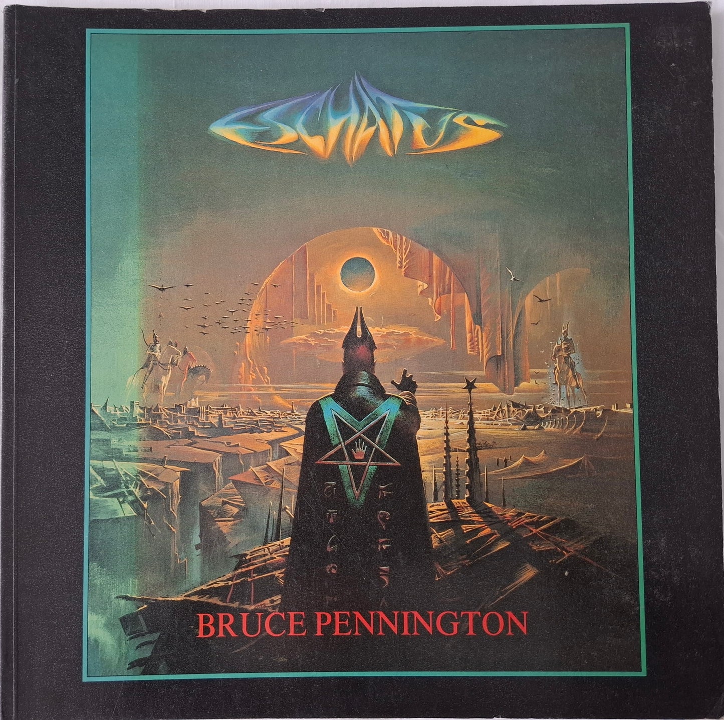 Eschatus: Dragon's World by Bruce Pennington (Paper Tiger, 1976)