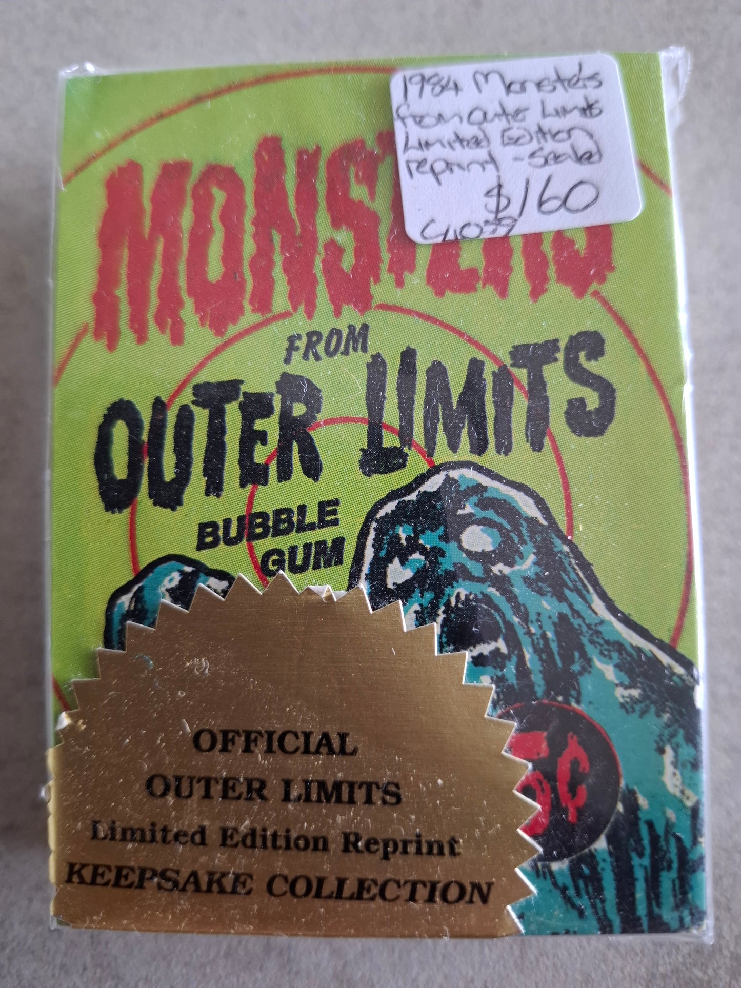 1984 Monsters From The Outer Limits Limited Edition card set 50 sealed