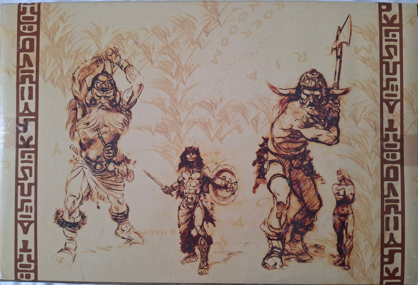 Conan The Frost Giant's Daughter Conan 7" PVC Diorama Dark Horse 2004 Sealed