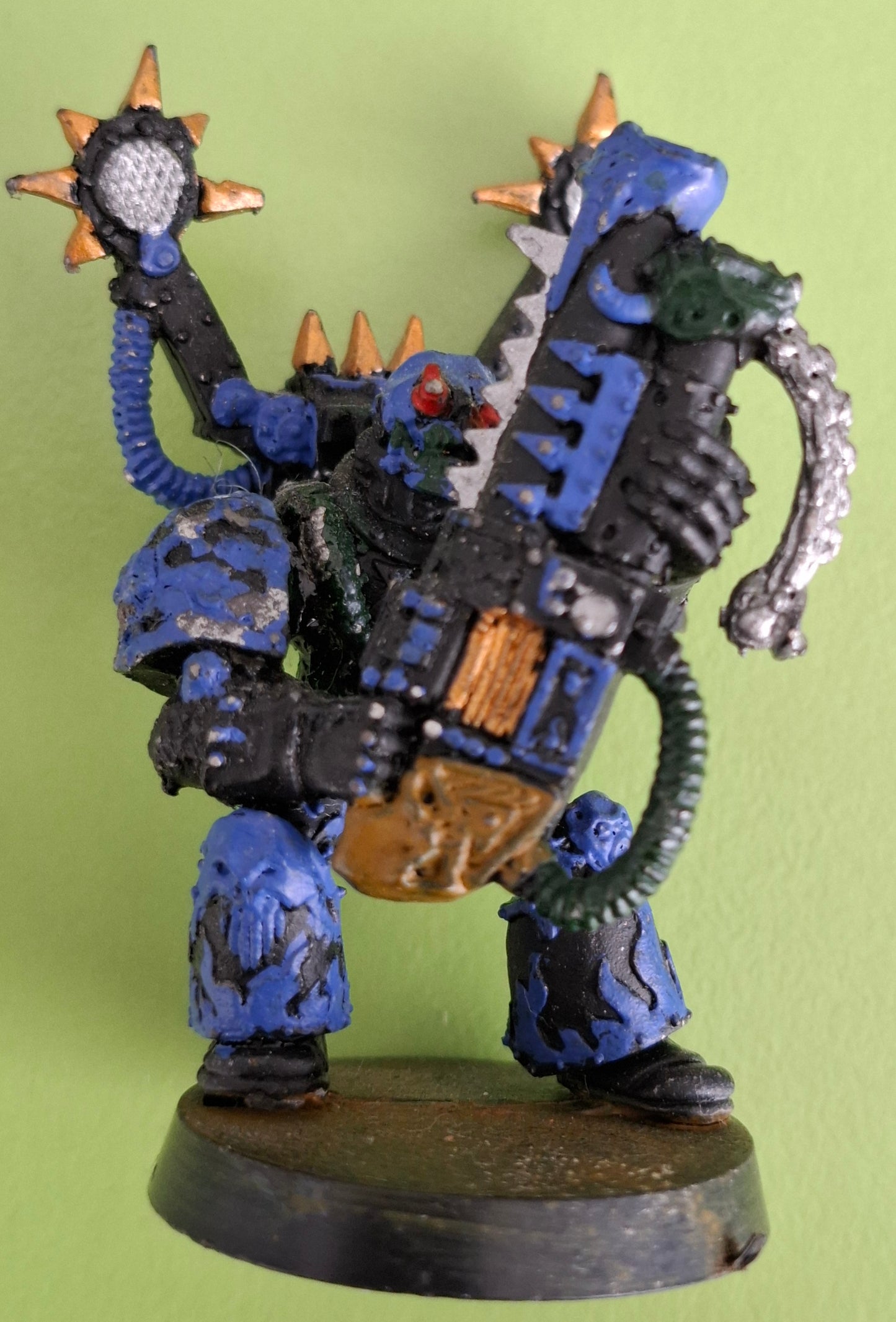 Warhammer 40,000: Metal Chaos Space Marines x5 Out-of-print 1992