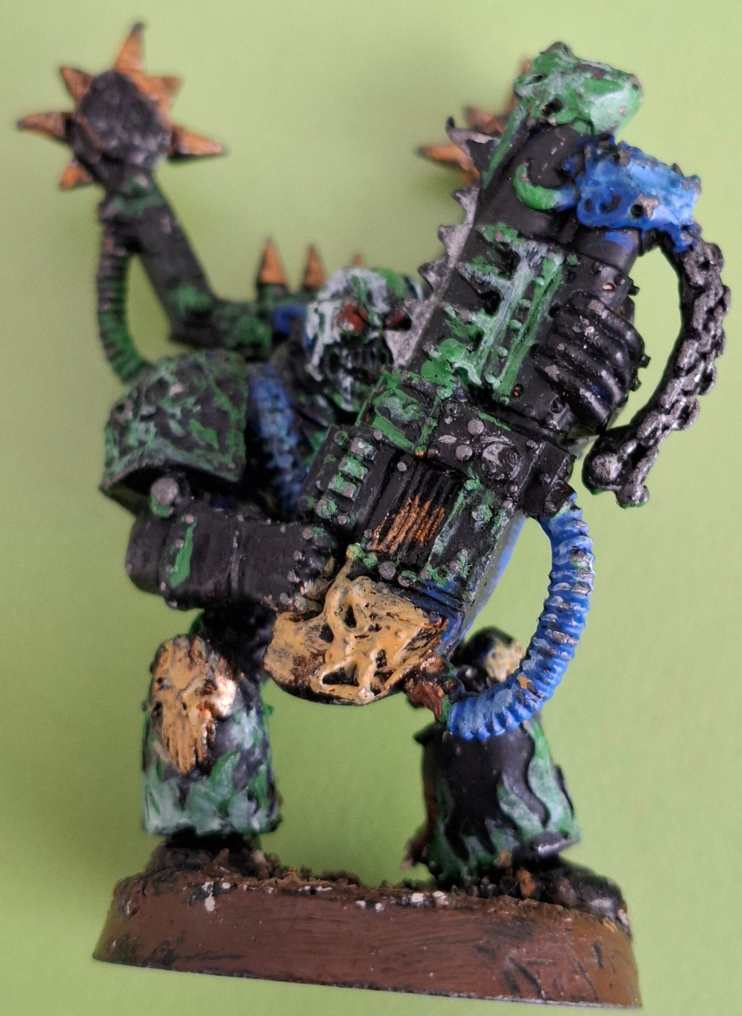 Warhammer 40,000: Metal Chaos Space Marines x5 Out-of-print 1992