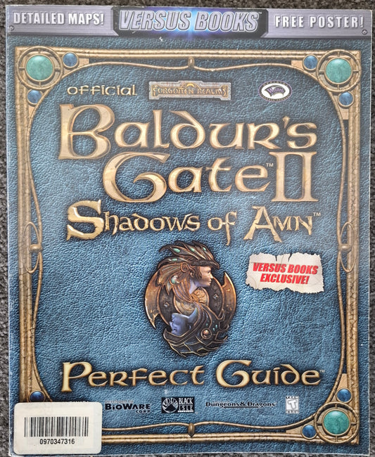 BALDUR'S GATE II: SHADOWS OF AMN (OFFICIAL PERFECT GUIDE) By Jim Mazurek