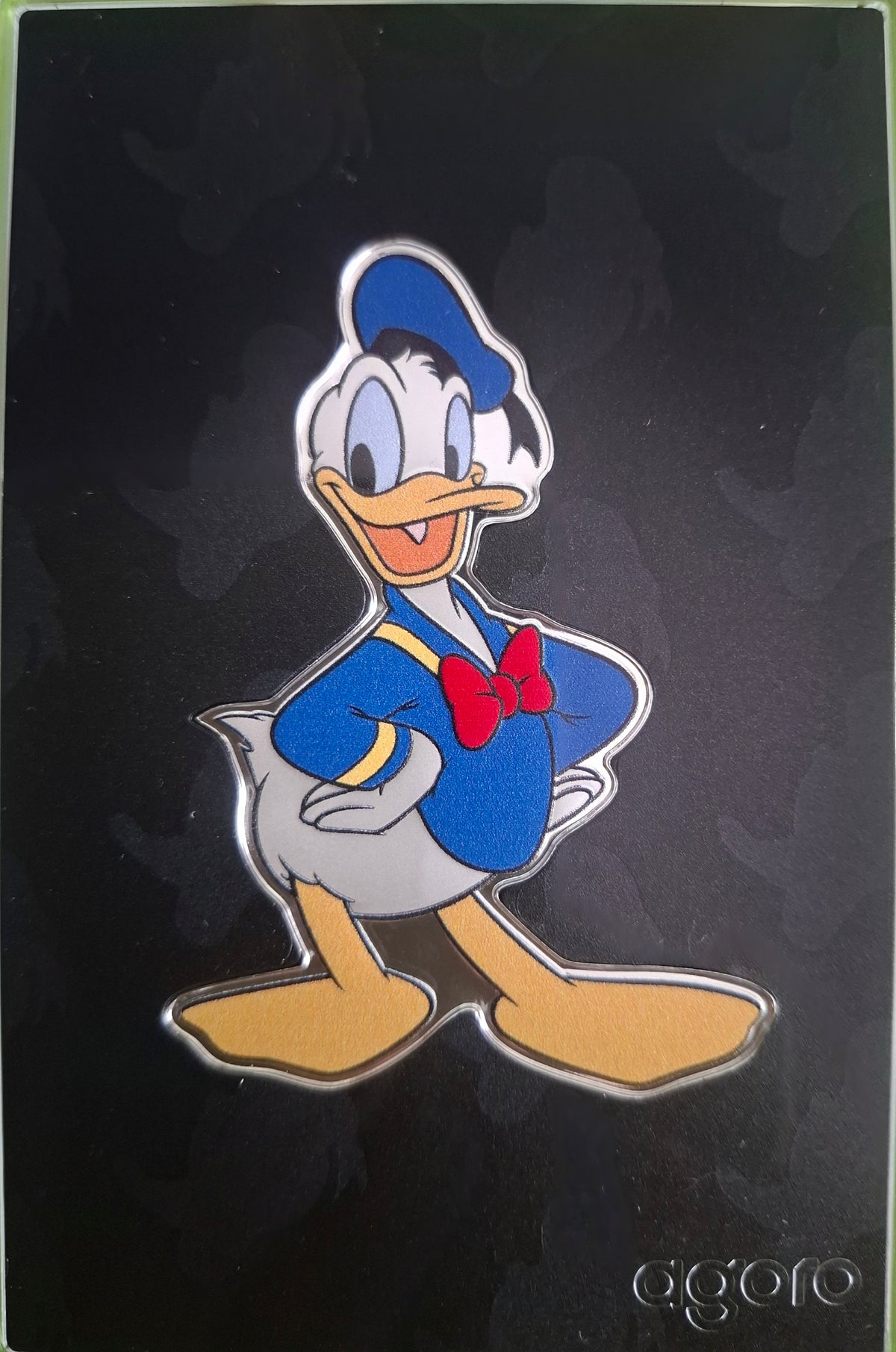 2026 Agoro Disney Donald Duck Tier 1 Silver 3338/3485 – Opened Blind Box