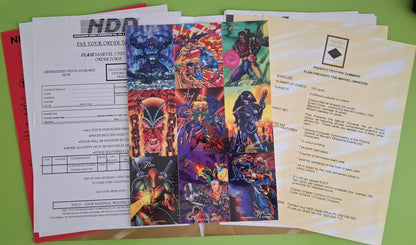 1994 Flair Marvel Universe 1961–1993 Inaugural Edition Press Kit – Rare Promotional Collection 1