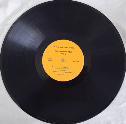 1966 Marvel Age Comic Spectaculars Golden Records Vinyl – Record Only