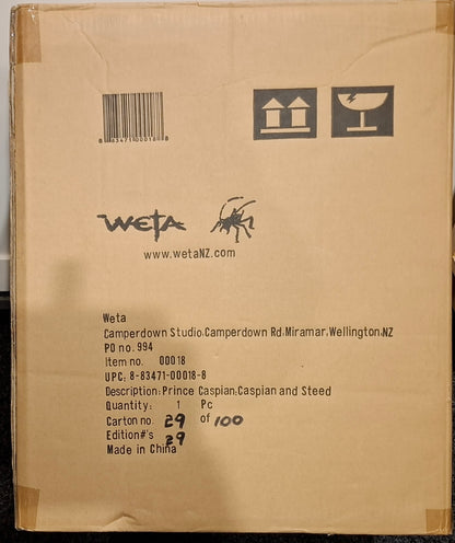 Weta Narnia Prince Caspian and Steed Limited Edition 029/100