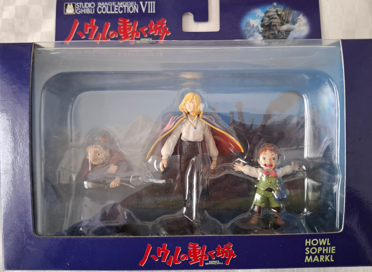 Studio Ghibli Howl's Moving Castle 2004 – Howl, Sophie & Markl Anime Sealed