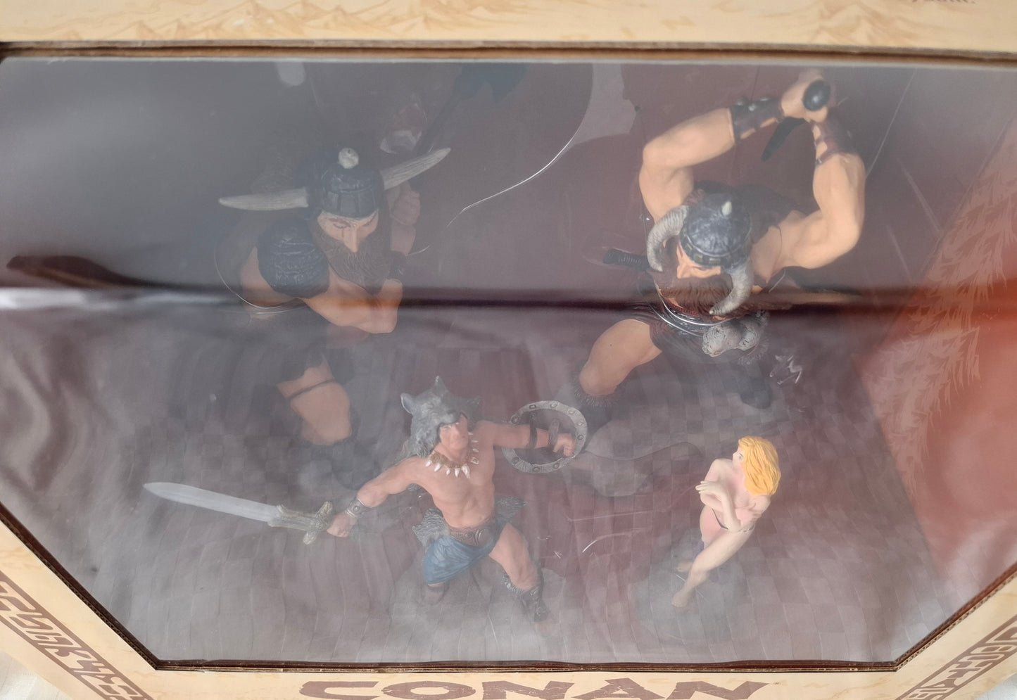 Conan The Frost Giant's Daughter Conan 7" PVC Diorama Dark Horse 2004 Sealed