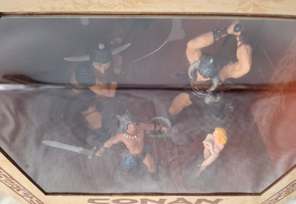 Conan The Frost Giant's Daughter Conan 7" PVC Diorama Dark Horse 2004 Sealed