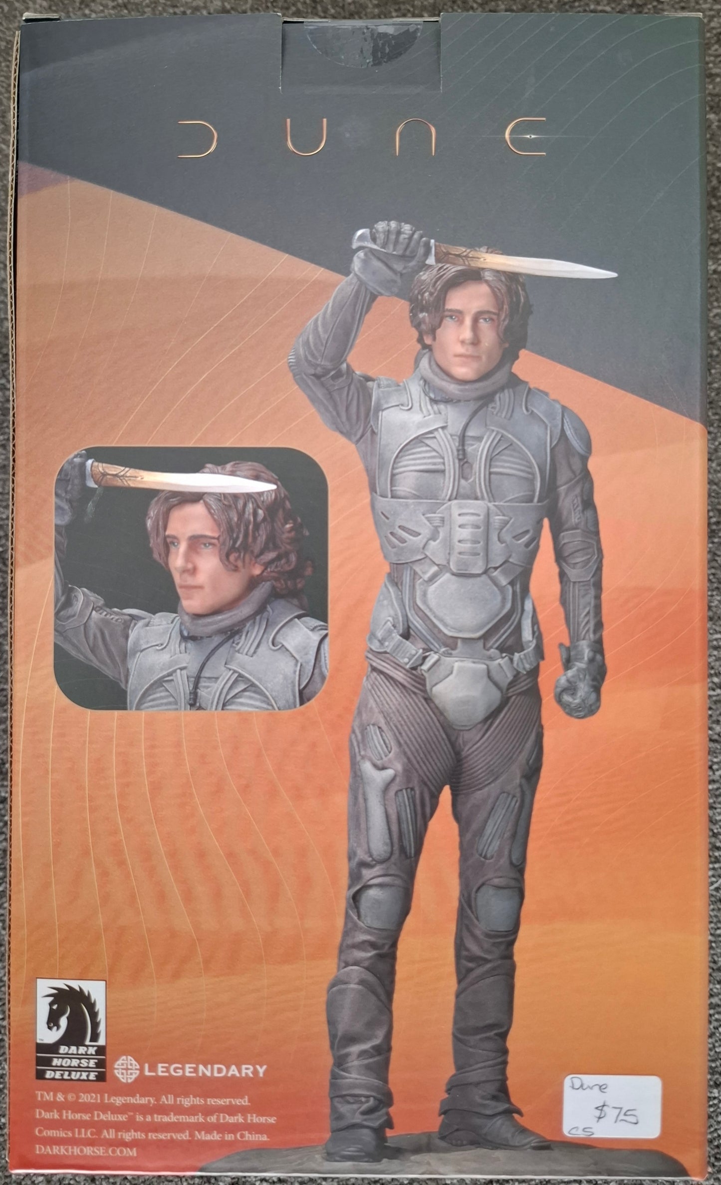 Dune Paul Atreides Figure — Dark Horse Stillsuit Crysknife Statue (Factory Sealed)