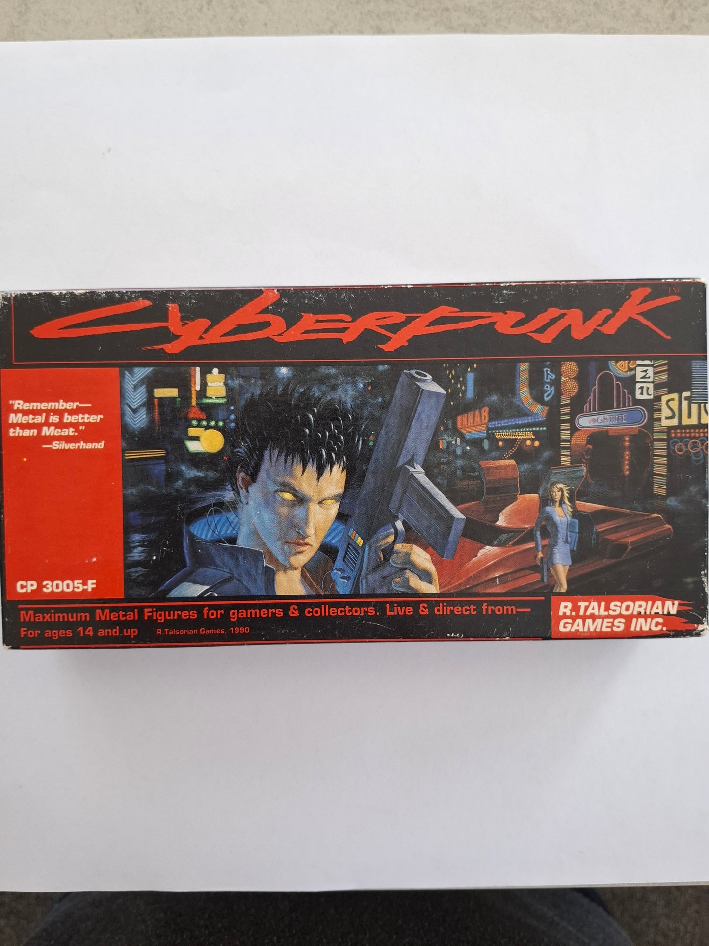 1991 Cyber PunkMetal Figure Set