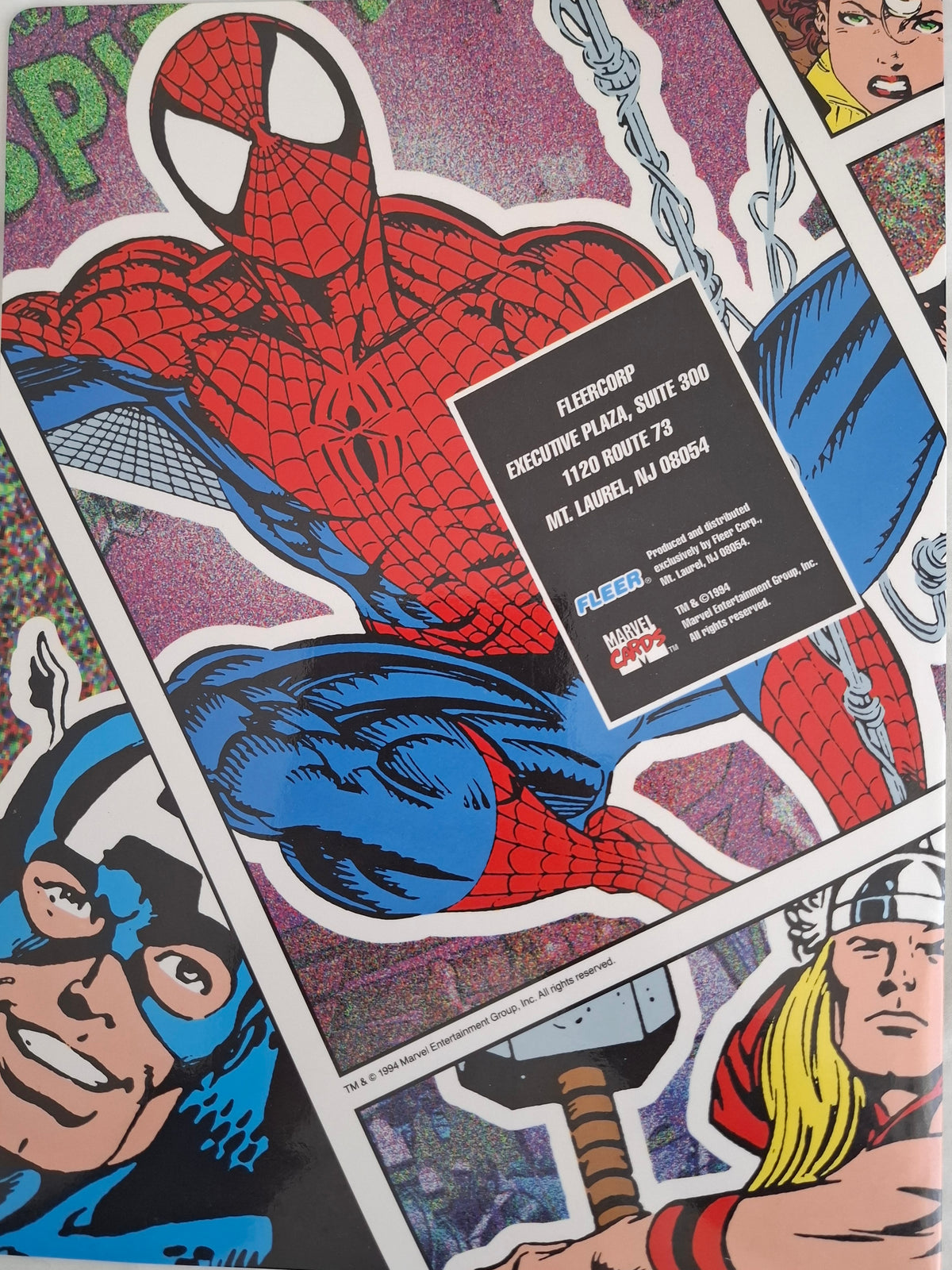 Marvel Universe 1994 Fleer Press Kit – Rare Promotional Collection 1