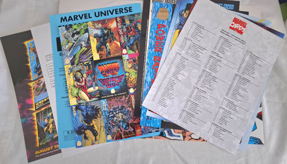 Marvel Universe 1994 Fleer Press Kit – Rare Promotional Collection 1