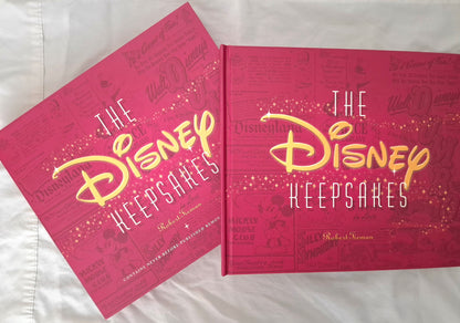 The Disney Keepsakes – Robert Tieman – Hardcover with Removable Memorabilia – 2005